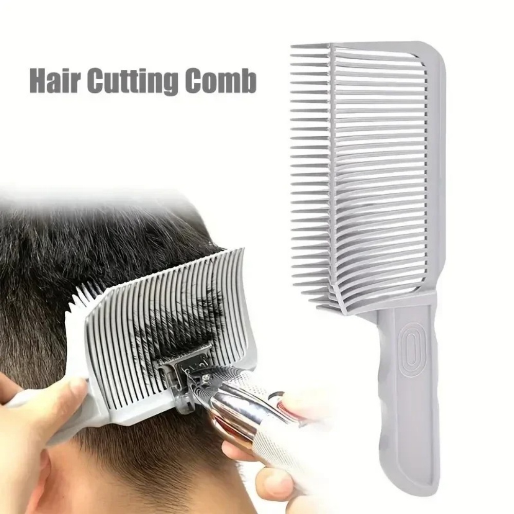 Hair Clipper Professional - フェーディングコーム プロフェッショナル バーバー フェードコーム ロングハンドル ヘアカット