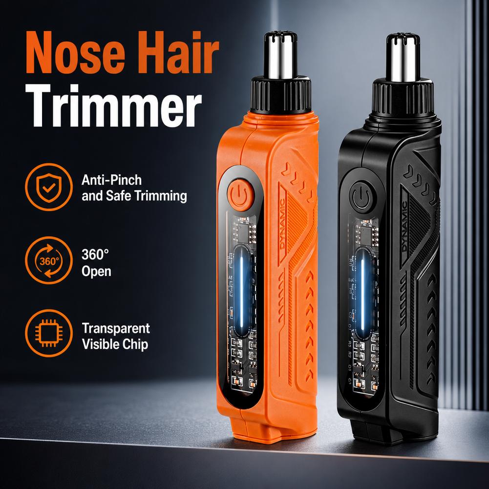 Men'S Grooming Hair Removal - 充電式の鼻毛カッターと男性用の顔の毛取り器。鼻腔の毛を取り除くための鼻毛シェーバー。携帯に便利なグルーミングツール。