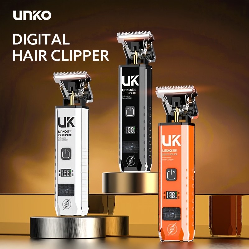 Hair Clipper Professional - 2026年新登場！プロ仕様コードレスバリカン、充電式電動ヘアトリマー（男性用、家庭用＆サロン用）/T9バリカン