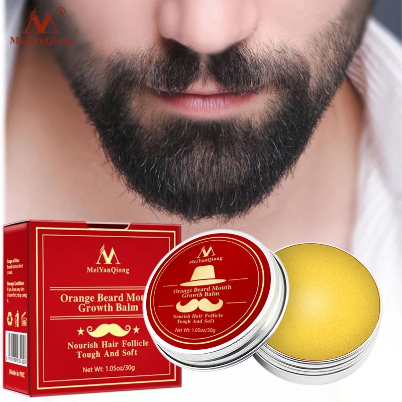 Men'S Grooming Aftershave - 天然オレンジ色のひげ油,あごひげの毛,かつらの毛の損失製品,成長のためのあごひげ