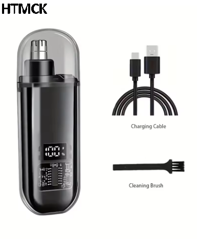 USB C 充電式鼻耳ヘアトリマー男性用ポータブル精密コンパ - Mens Grooming Kit Bag のレビューと価格