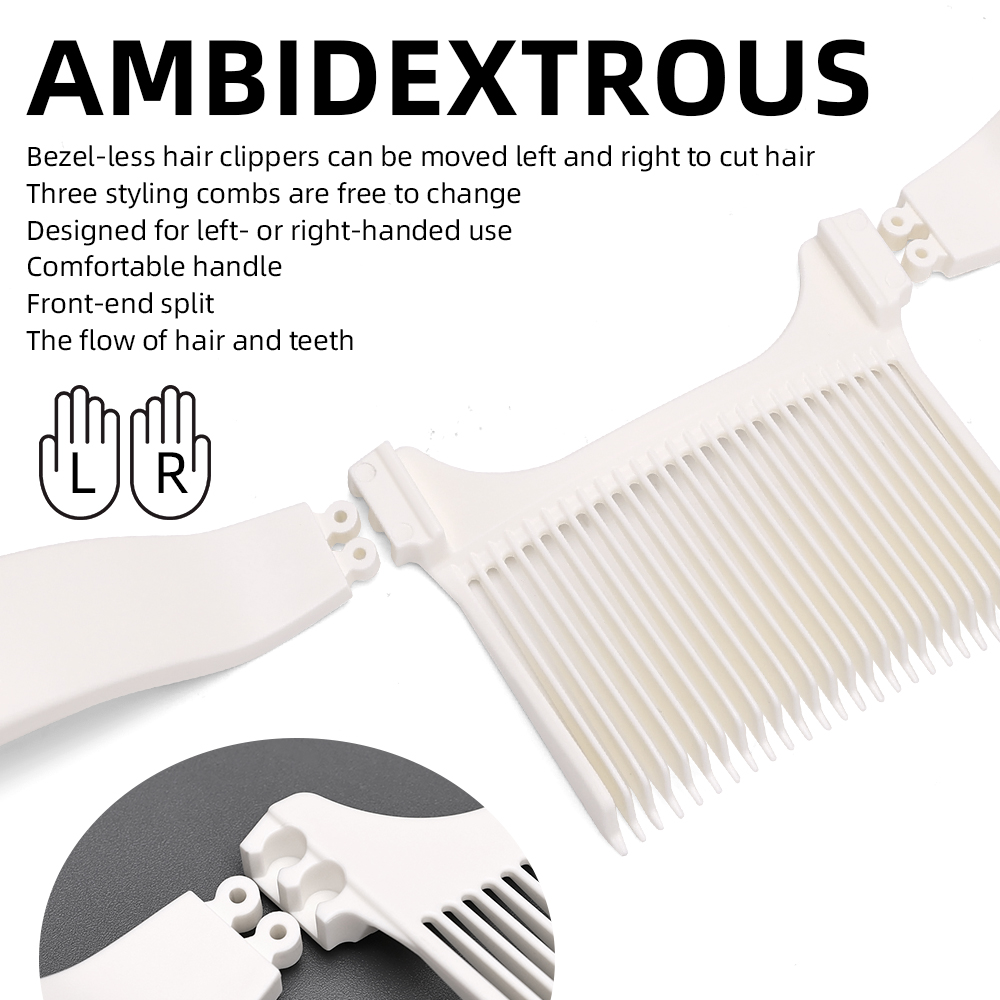 プロ用バリカンアライメントコームセット、マルチサイズカーブヘ - Hair Clipper Professional のレビューと価格