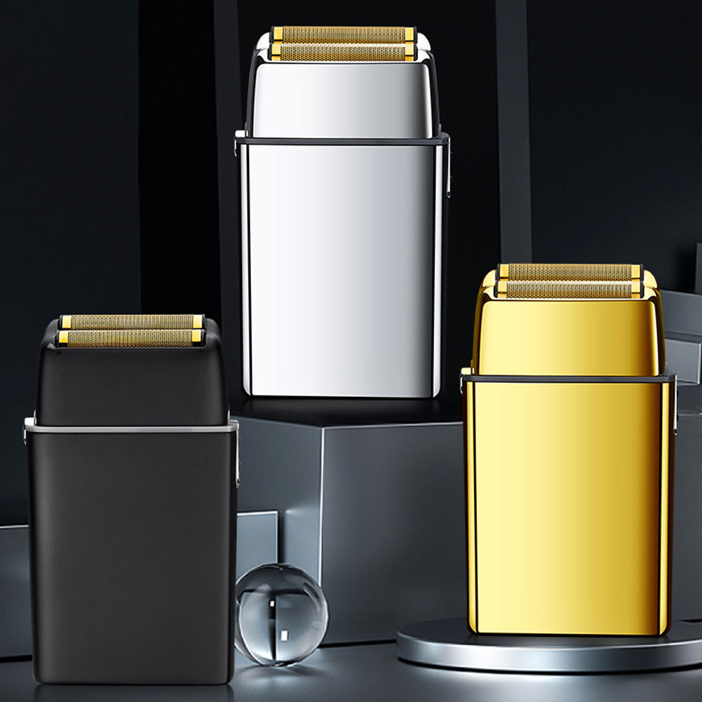 金属 USB 充電式金属ボディポータブル電気シェーバー男性用 - Mens Grooming Kit Bag のレビューと価格