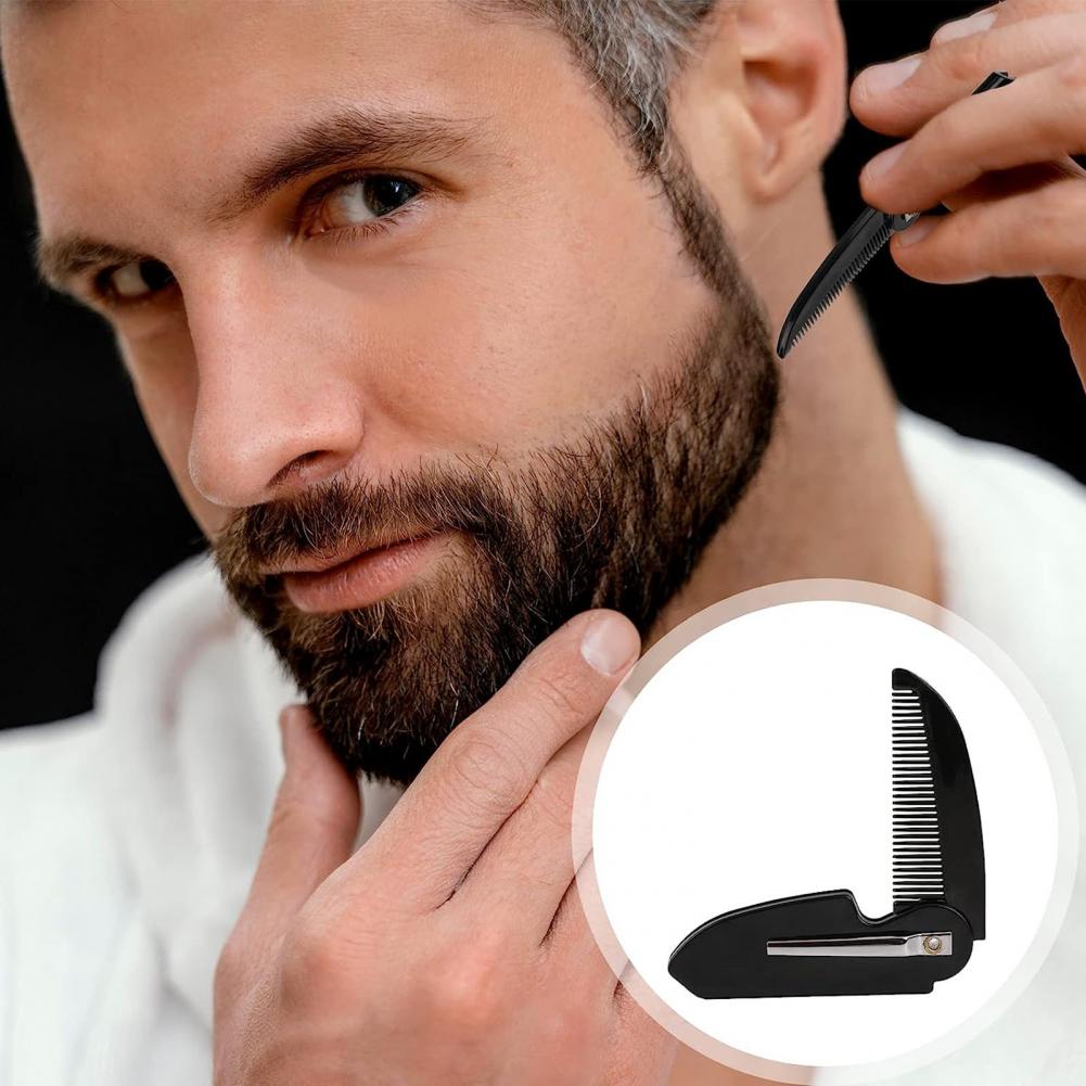 イノシシの毛,楕円形のブラシ,両面木製くし,はさみ,収納袋, - Mens Grooming Kit Bag のレビューと価格