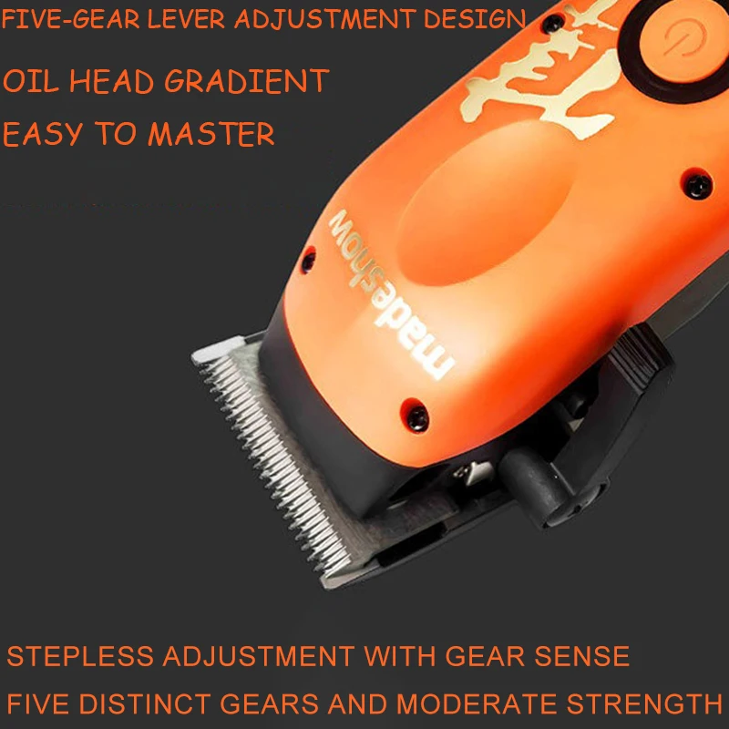 Madeshow M15 プロフェッショナル ヘアクリッパー - Hair Clipper Professional のレビューと価格