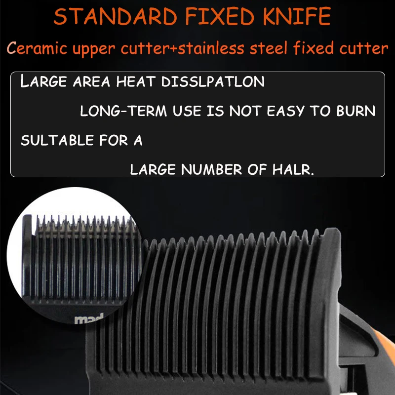 Madeshow M15 プロフェッショナル ヘアクリッパー - Hair Clipper Professional のレビューと価格