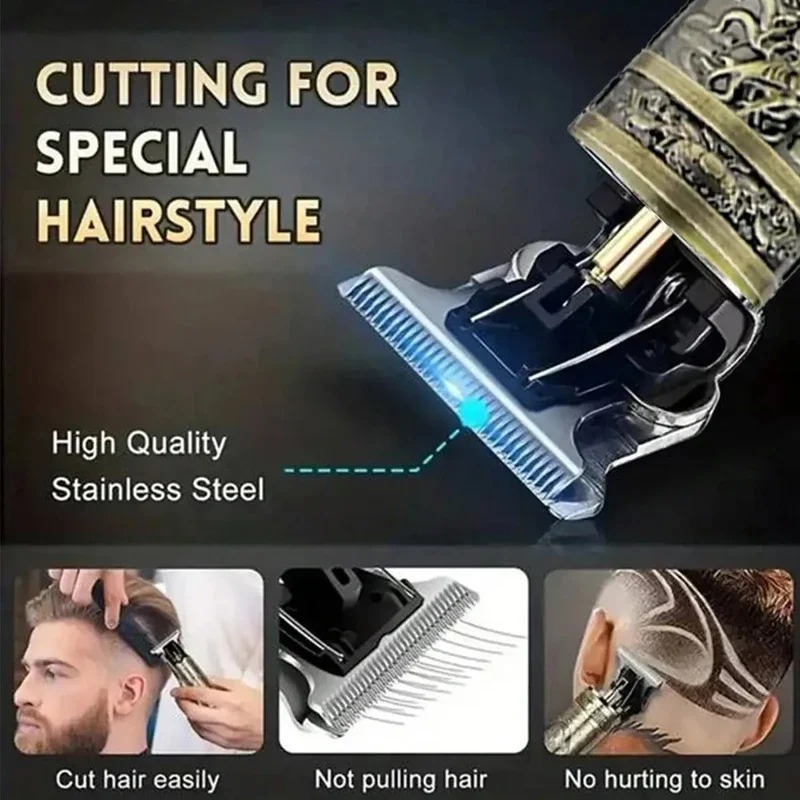 ゼロギャップヘアトリマーT9クリッパー コードレス充電式バリ - Beard Trimmer Cordless のレビューと価格
