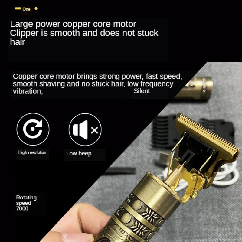 ゼロギャップヘアトリマーT9クリッパー コードレス充電式バリ - Beard Trimmer Cordless のレビューと価格