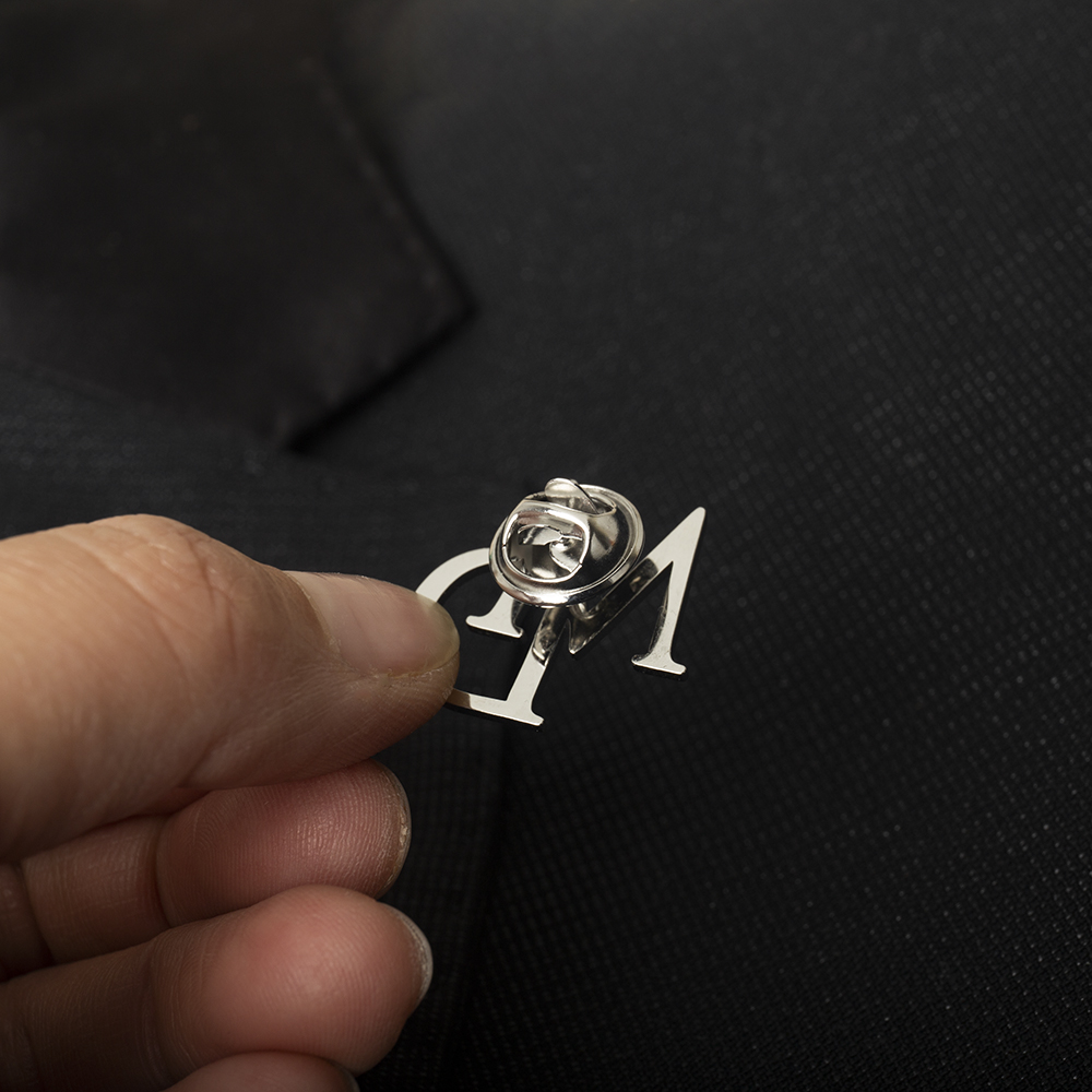 Tangula カスタムイニシャルブローチ新郎用メンズステン - Men Grooming Outfit のレビューと価格