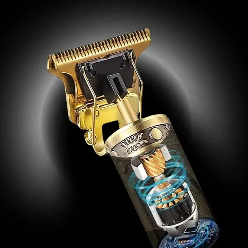 電気ヘアカット機ヴィンテージ T9 バリカン髪充電式男シェー - Hair Clipper Professional のレビューと価格
