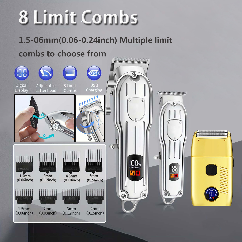 電動バリカン メンズシェーバー USB充電式バリカン＆トリマ - Hair Clipper Professional のレビューと価格