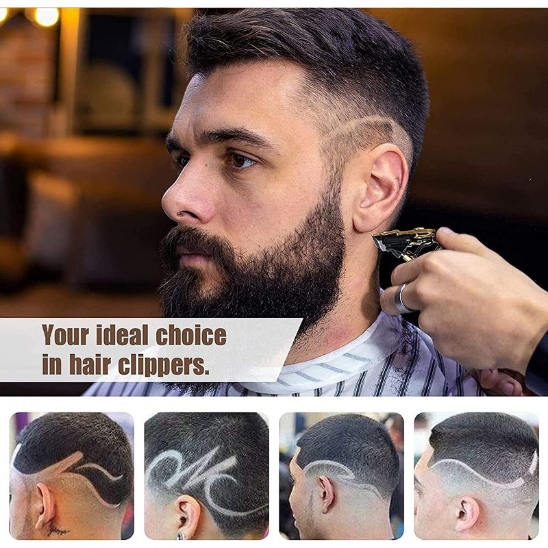 T9 電気バリカン 4 ガイドコーム クリーニングブラシ U - Beard Trimmer Cordless のレビューと価格