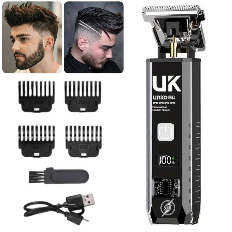 T9 電気ひげトリマーコードレスバリカン男性用 4 コームブ - Beard Trimmer Cordless のレビューと価格