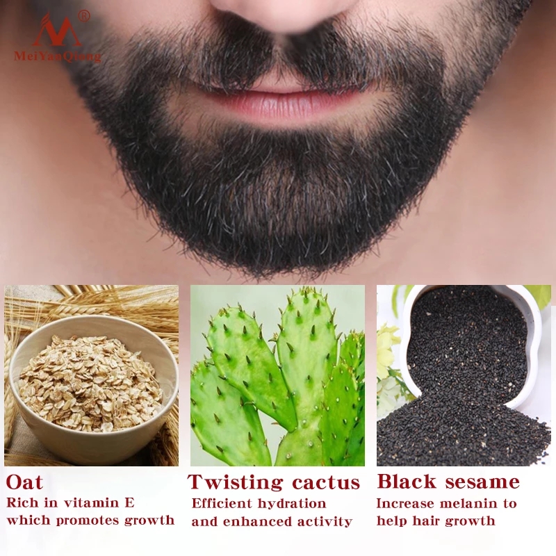 天然オレンジ色のひげ油,あごひげの毛,かつらの毛の損失製品, - Men'S Grooming Aftershave のレビューと価格